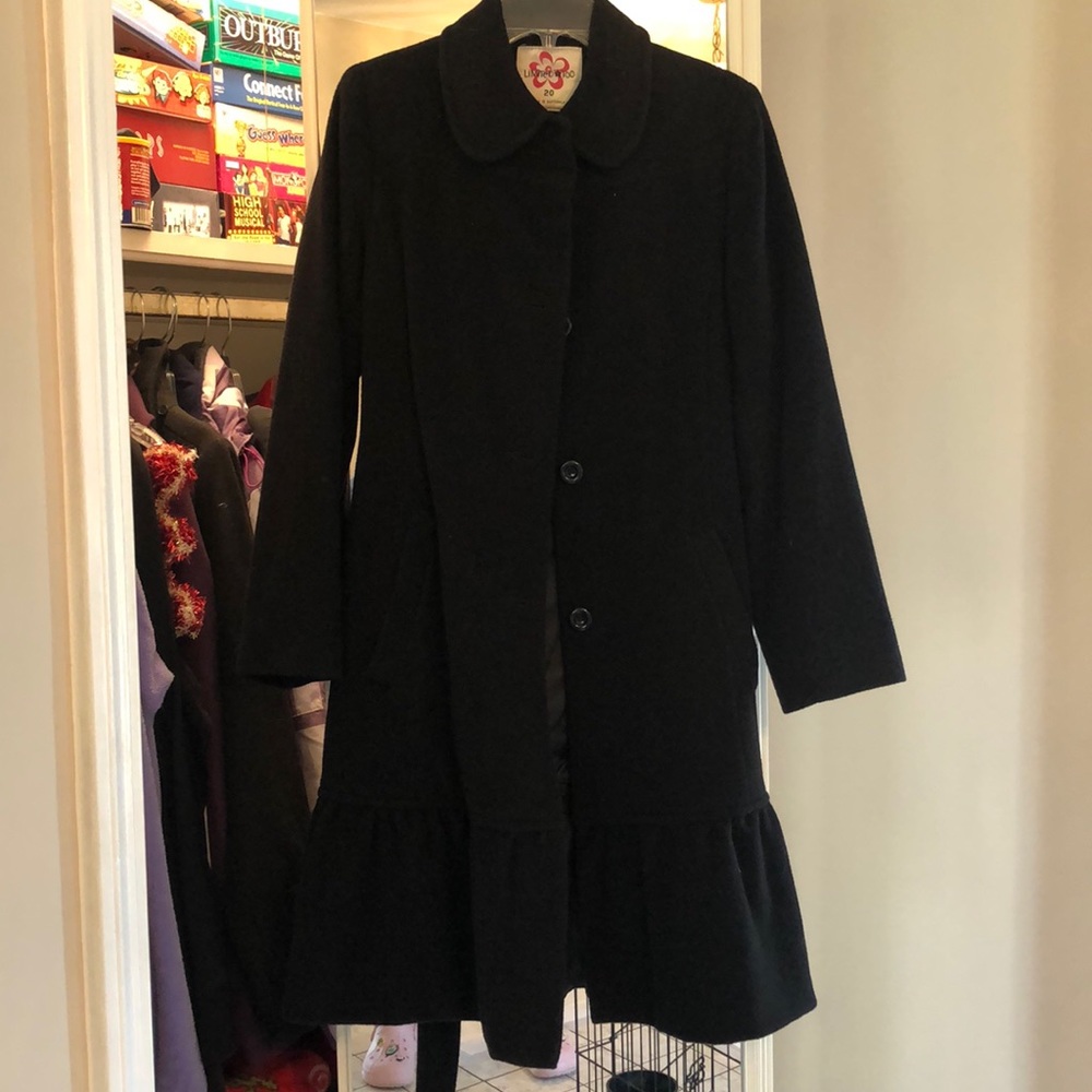 Girls Wool Dress Coat